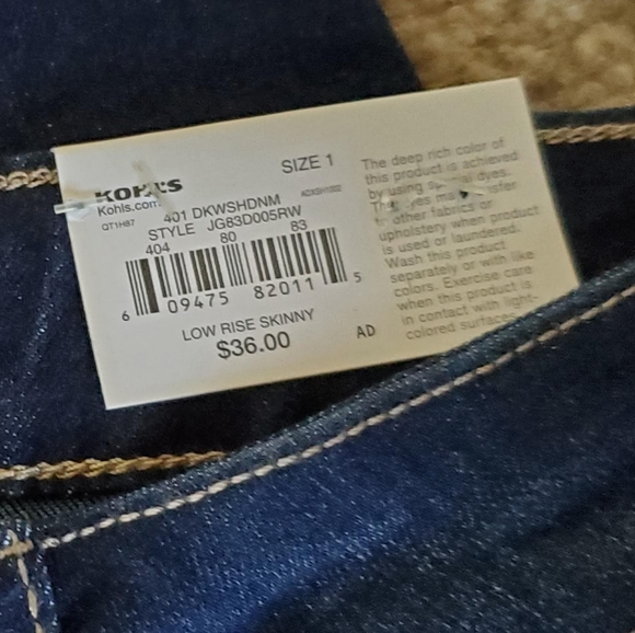 Low Rise Skinny Jeans - Picture 8 of 8